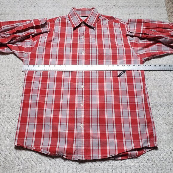 Southpole Long Sleeve Button Down Shirt Size L - Picture 13 of 13